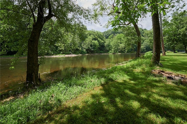 214 Youngs Ln, Sugarcreek, PA 16323 - water view featuring a forest