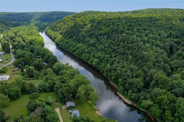 214 Youngs Ln, Sugarcreek, PA 16323 - bird's eye view of a large body of water and a forest