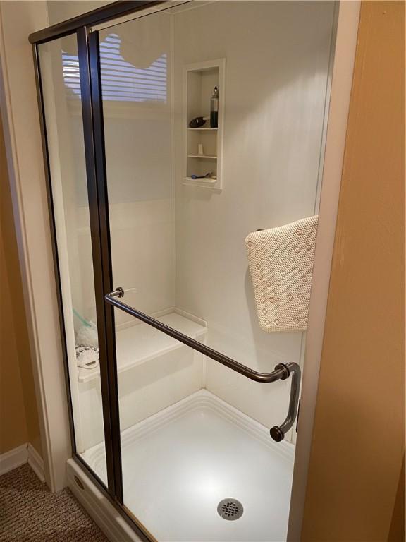 39 Hogue Rd, West Middlesex Boro, PA 16159 - bathroom view of a shower stall