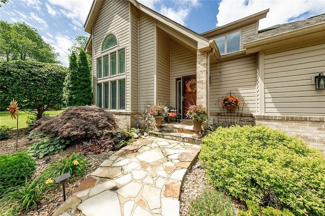 652 Cheyenne Trl, Jackson Twp, PA 16137 - doorway to property with stone siding