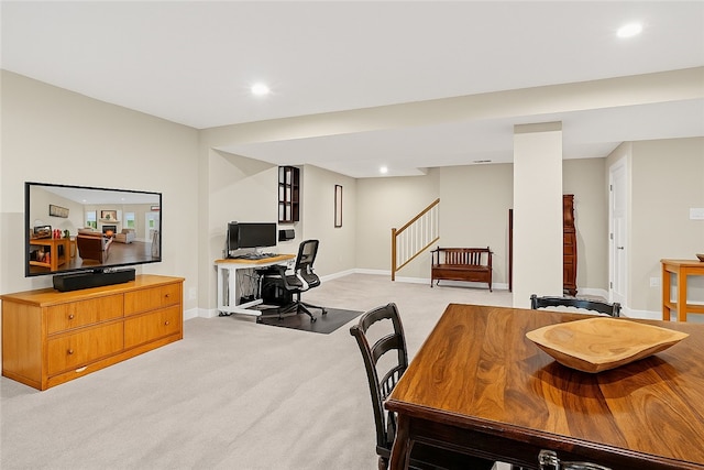 106 High Pointe Dr, Chartiers, PA 15301 - office space with light carpet and recessed lighting