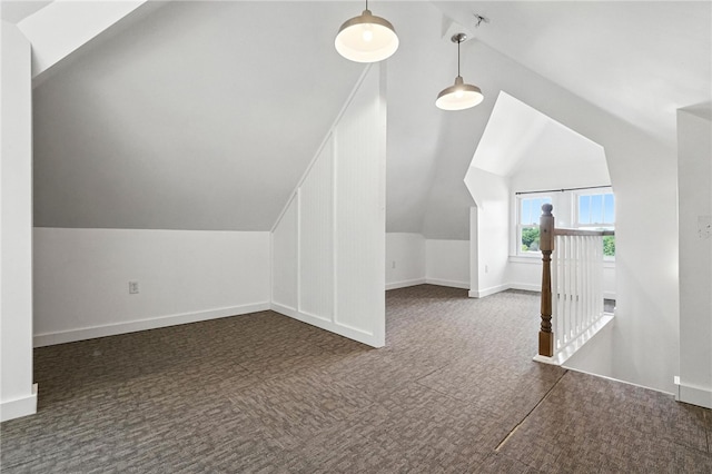 5248 Beelermont Pl, Squirrel Hill, PA 15217 - bonus room featuring vaulted ceiling and carpet floors