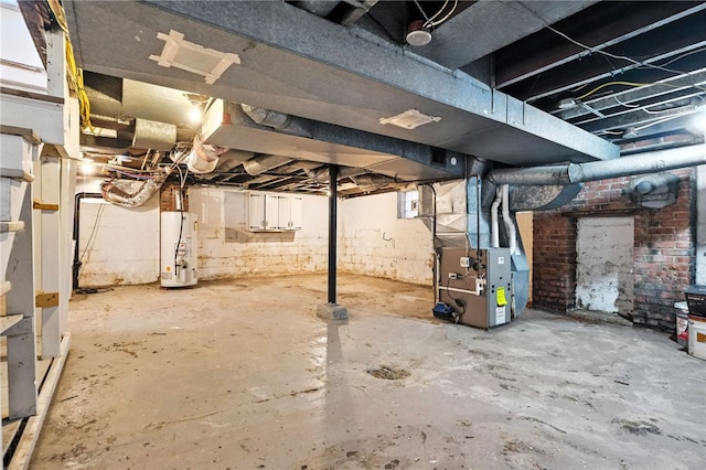 5248 Beelermont Pl, Squirrel Hill, PA 15217 - unfinished below grade area featuring heating unit and water heater