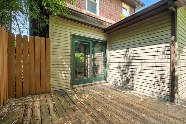 5248 Beelermont Pl, Squirrel Hill, PA 15217 - view of wooden terrace