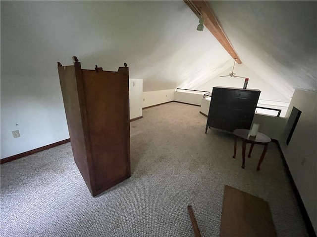 262 Twin Bridges Rd, Charleroi Boro, PA 15022 - additional living space with carpet and ceiling fan