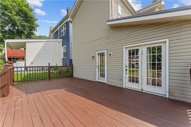 213 Pennsylvania Ave, Emsworth, PA 15202 - view of wooden terrace