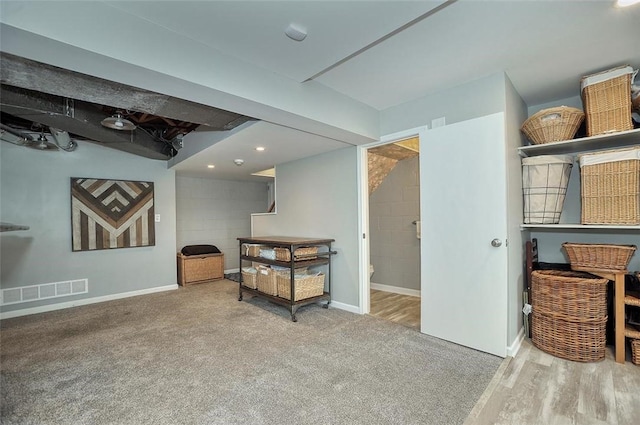 79 W Manilla Ave, Green Tree, PA 15220 - finished basement featuring baseboards and carpet flooring