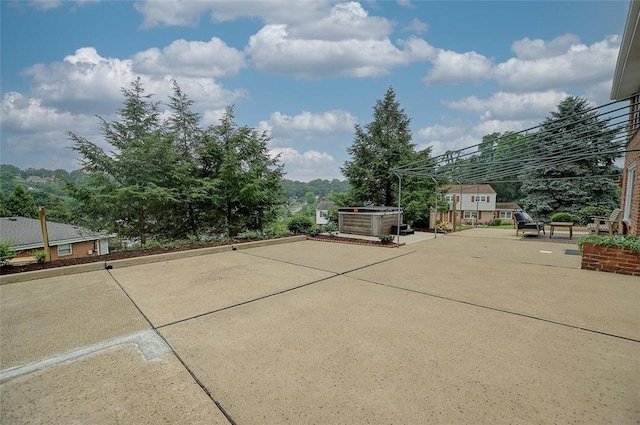 79 W Manilla Ave, Green Tree, PA 15220 - view of patio / terrace with a hot tub