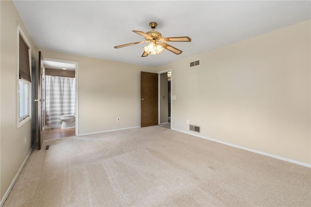 1308 Heather Heights Dr, Mccandless, PA 15101 - unfurnished room featuring light carpet and ceiling fan