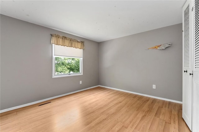 1308 Heather Heights Dr, Mccandless, PA 15101 - spare room featuring light wood-type flooring and baseboards