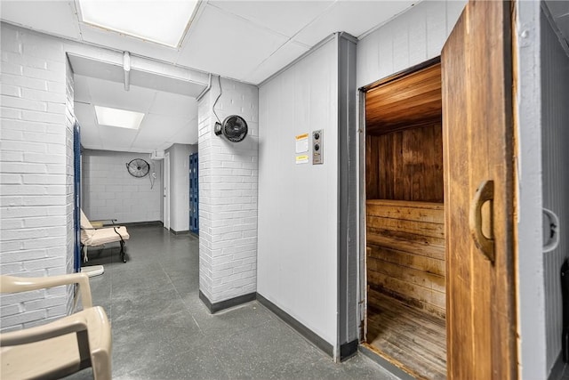 2120 Greentree Rd Unit 610E, Pittsburgh, PA 15220 - hall with dark flooring and baseboards