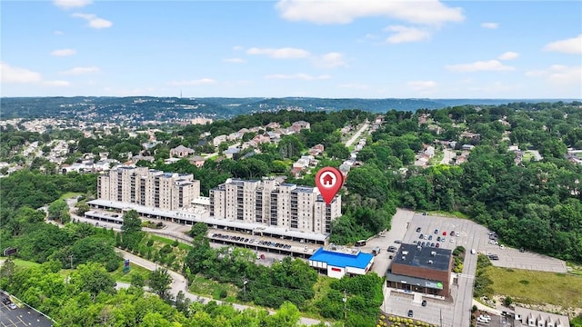 2120 Greentree Rd Unit 610E, Pittsburgh, PA 15220 - drone / aerial view of a tree filled landscape
