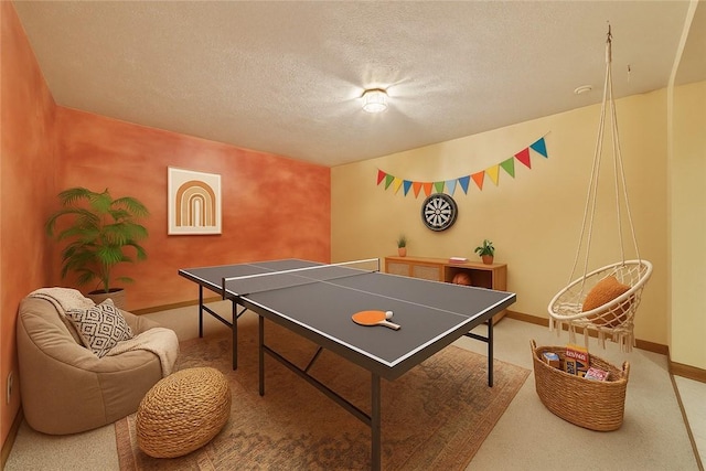 437 Shady Ridge Dr, Monroeville, PA 15146 - recreation room with a textured ceiling and baseboards