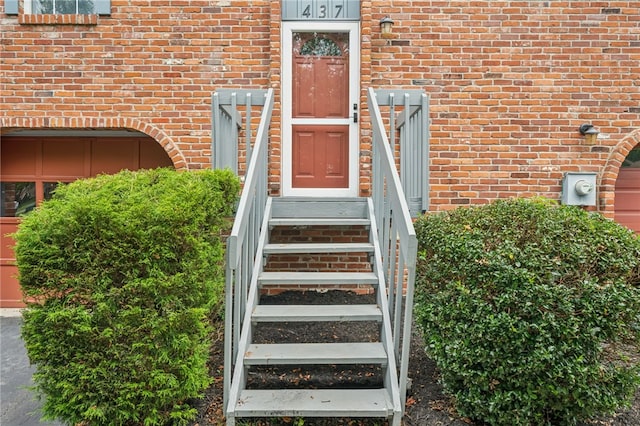 437 Shady Ridge Dr, Monroeville, PA 15146 - view of exterior entry with brick siding