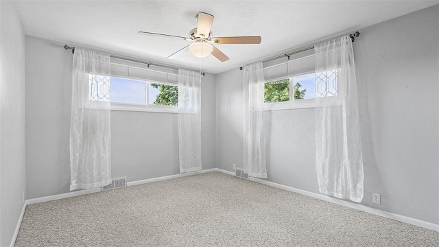 900 N Whitmore Rd, North Huntingdon, PA 15642 - carpeted spare room featuring healthy amount of natural light and a ceiling fan