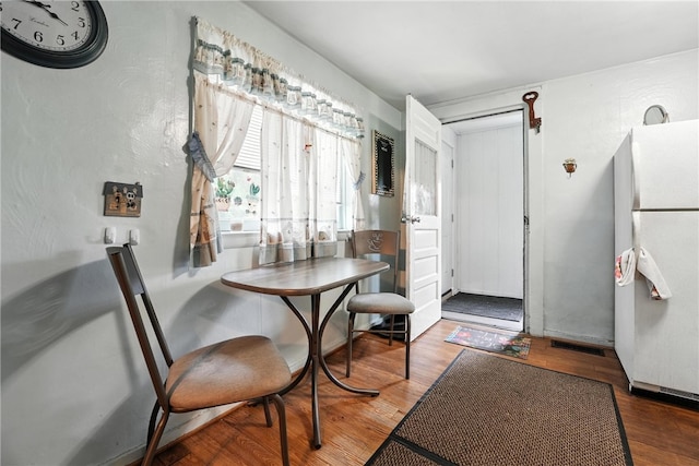 339 E Market St, Mercer Boro, PA 16137 - dining area featuring wood finished floors