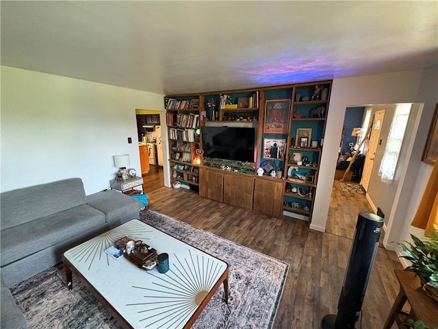 964 Ringgold St, Crafton Heights, PA 15220 - living room with wood finished floors