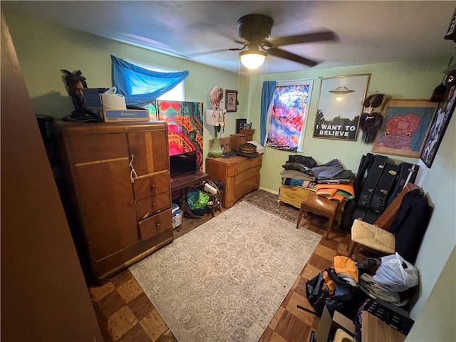964 Ringgold St, Crafton Heights, PA 15220 - home office with a ceiling fan