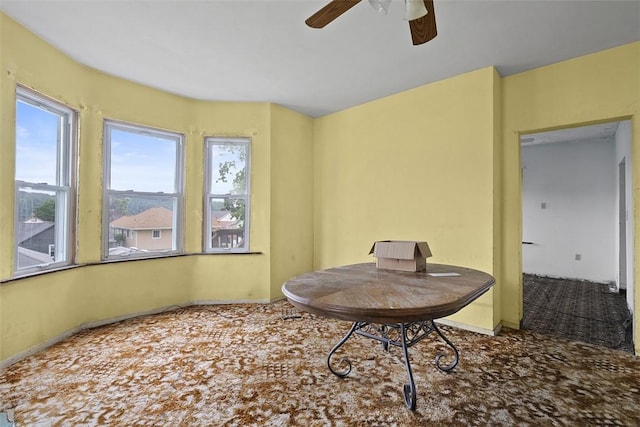 849 Hiland Ave, Coraopolis, PA 15108 - interior space featuring ceiling fan