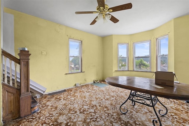 849 Hiland Ave, Coraopolis, PA 15108 - office featuring healthy amount of natural light and ceiling fan
