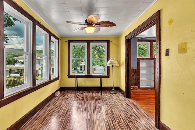 200 38th St, Beaver Falls, PA 15010 - sunroom / solarium with wood finished floors and ornamental molding
