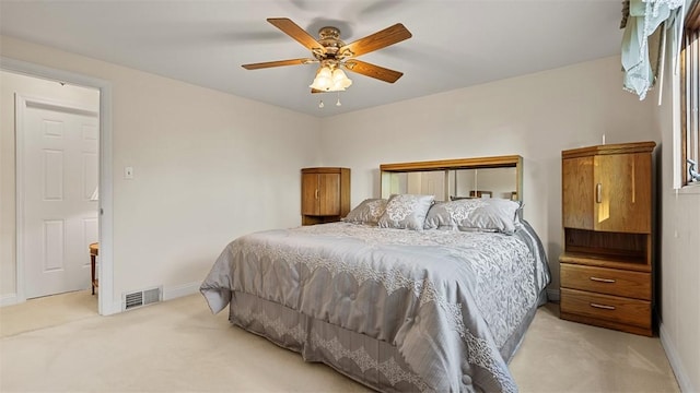 11 Sunnycrest Dr, Cecil, PA 15321 - bedroom featuring light carpet and a ceiling fan