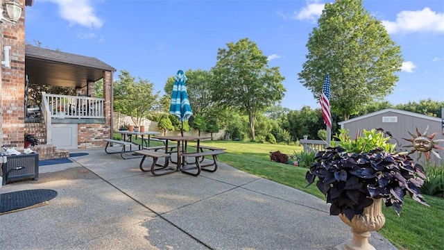11 Sunnycrest Dr, Cecil, PA 15321 - view of patio / terrace with outdoor dining space