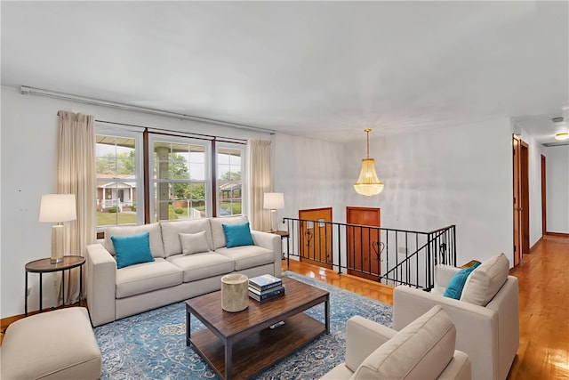 428 Englewood Dr, Ross Twp, PA 15237 - living room featuring wood finished floors