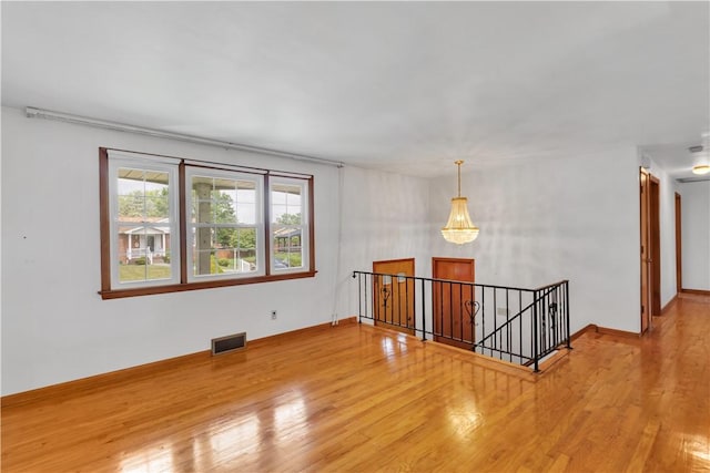428 Englewood Dr, Ross Twp, PA 15237 - empty room featuring wood finished floors and baseboards