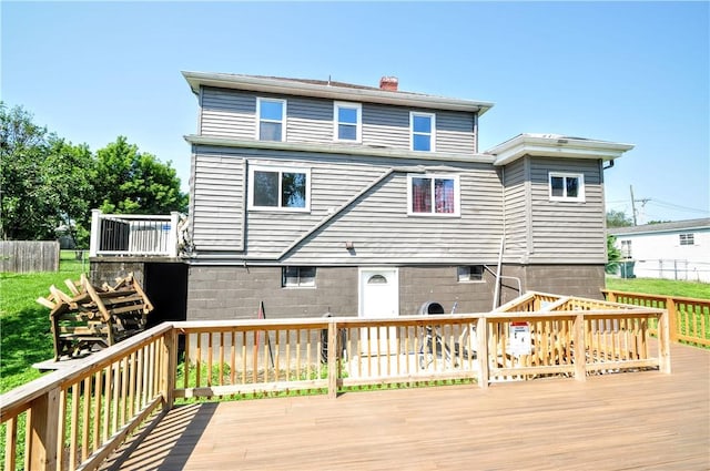 315 Ohio St, Rostraver, PA 15012 - view of wooden terrace