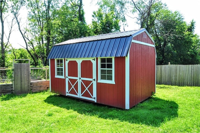 315 Ohio St, Rostraver, PA 15012 - view of shed with a fenced backyard