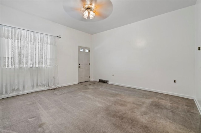1113 Mary Ann St, South Side, PA 15203 - unfurnished room with a ceiling fan and carpet