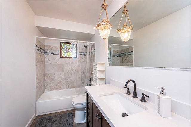 4045 Blue Willow, Hempfield Twp, PA 15642 - full bathroom featuring vanity and shower / bath combination with curtain