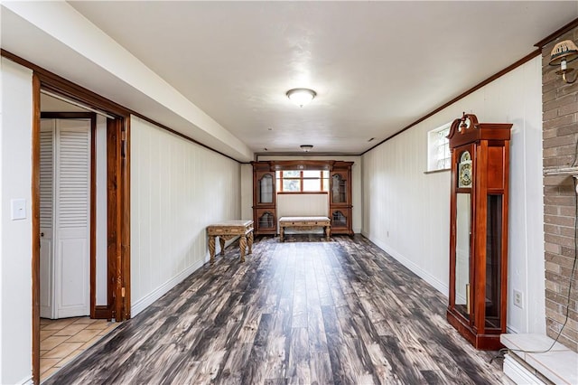 4045 Blue Willow, Hempfield Twp, PA 15642 - unfurnished room featuring wood finished floors and crown molding