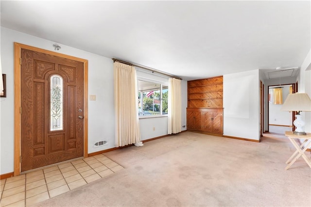 1926 Worcester Dr, Pittsburgh, PA 15243 - entrance foyer featuring baseboards and carpet