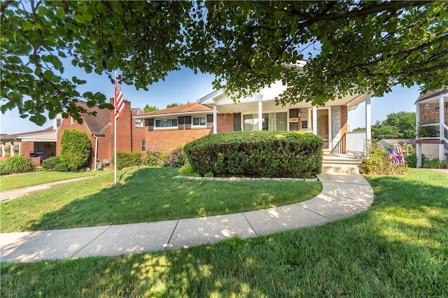 1926 Worcester Dr, Pittsburgh, PA 15243 - view of front of house featuring a front yard and brick siding