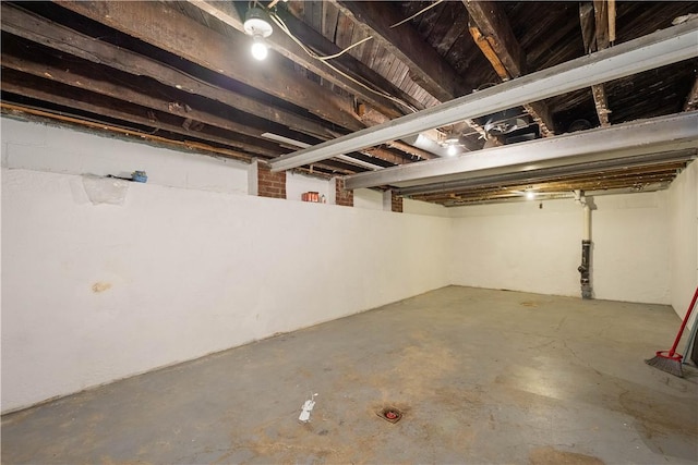 57 Welcome St, East Bethlehem, PA 15333 - view of unfinished basement
