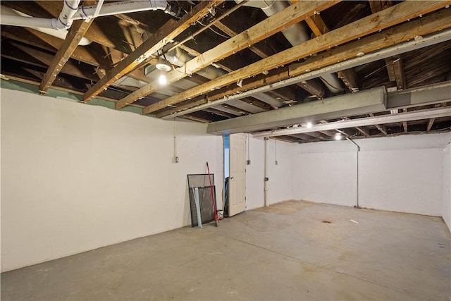 57 Welcome St, East Bethlehem, PA 15333 - view of unfinished below grade area