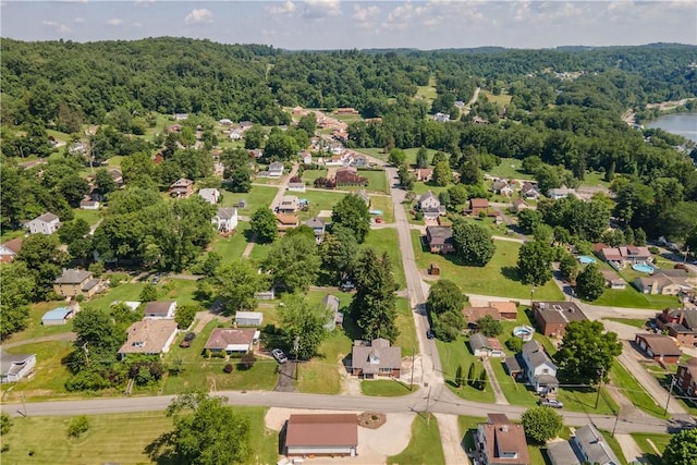 57 Welcome St, East Bethlehem, PA 15333 - aerial view of residential area featuring a forest