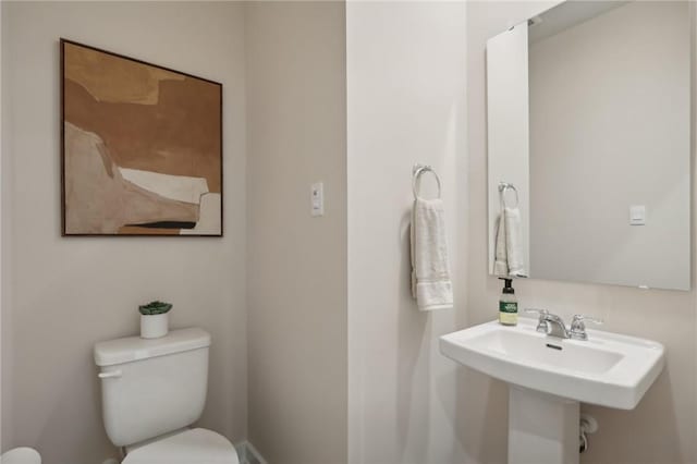 130 River Ridge Drive, Moon/Crescent Twp, PA 15108 - half bathroom featuring toilet