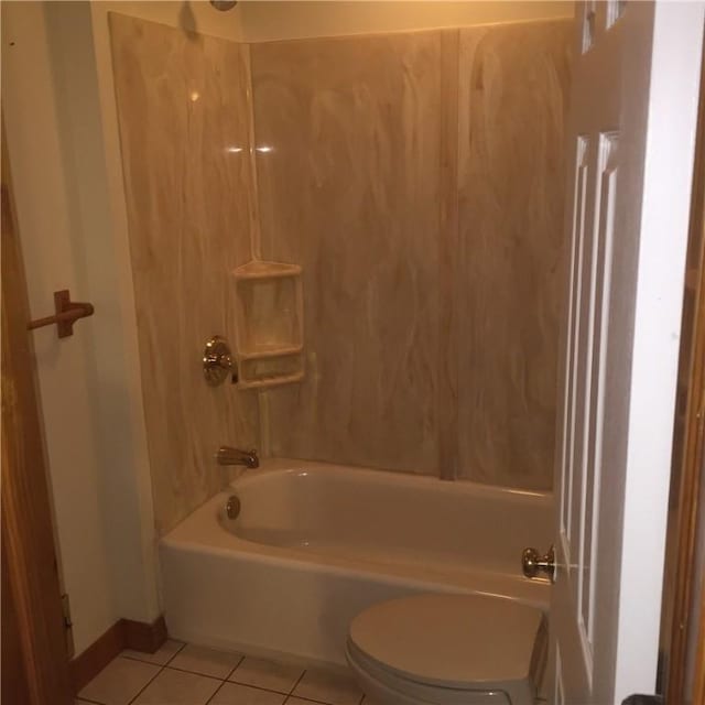 1216-1218 Clark St Unit 1216, White Oak, PA 15131 - bathroom featuring tile patterned floors and shower / tub combination