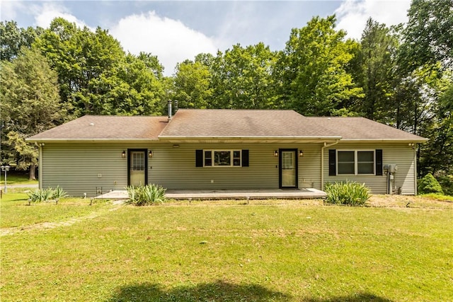 178 Christopher, Christopher, PA 16640 - view of front of property featuring roof with shingles and a front lawn