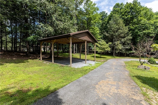 178 Christopher, Christopher, PA 16640 - surrounding community with a detached carport, a lawn, and driveway