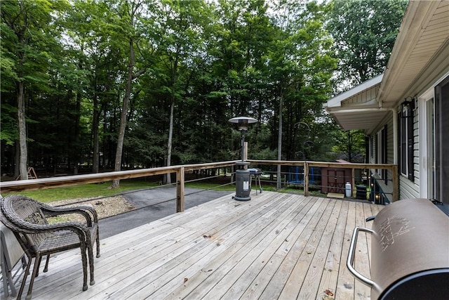 178 Christopher, Christopher, PA 16640 - wooden deck featuring area for grilling
