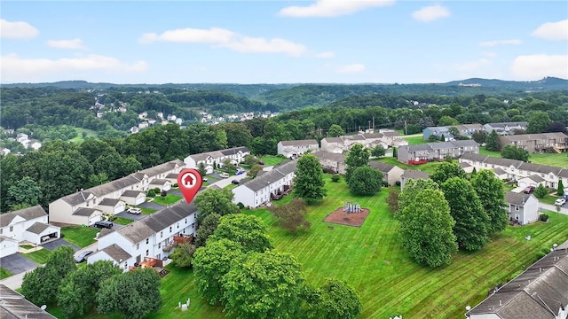 847 Sunset Cir, Cranberry Twp, PA 16066 - aerial perspective of suburban area