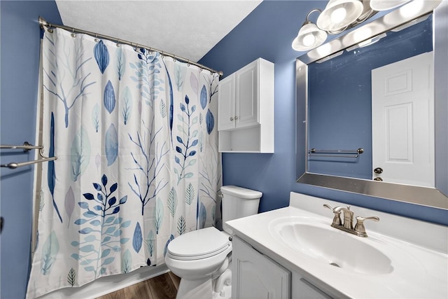 847 Sunset Cir, Cranberry Twp, PA 16066 - bathroom with vanity and wood finished floors