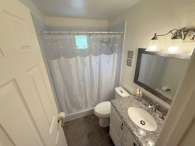 13901 Harvie Ct, North Huntingdon, PA 15642 - full bathroom with vanity and a shower with curtain