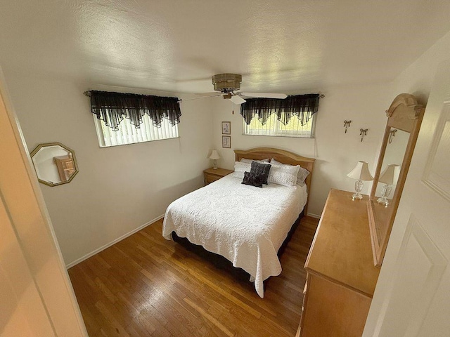 13901 Harvie Ct, North Huntingdon, PA 15642 - bedroom featuring wood finished floors and a ceiling fan