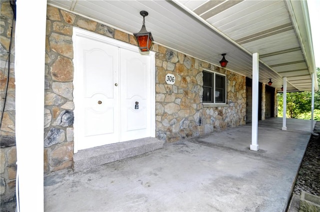 306 Barbara Dr, Carroll Twp, PA 15063 - view of covered porch