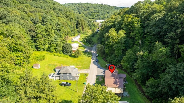 151 Cove Run Rd, Bradys Bend Twp, PA 16028 - aerial view of a heavily wooded area